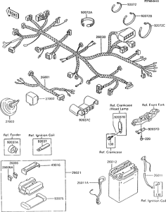 ZX600 Электрика