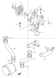 GSX1200 Маслонасос