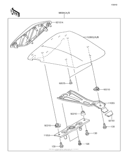 ZX636 Accessory(Single Seat Cover)