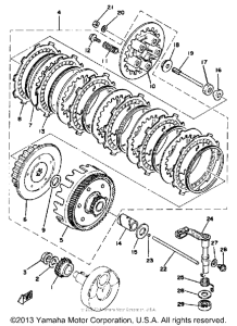 DT175H Сцепление
