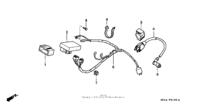 XR80R Жгут проводов
