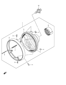 GSX1400 Отсутствующе