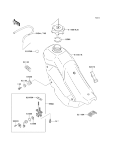  Топливный бак