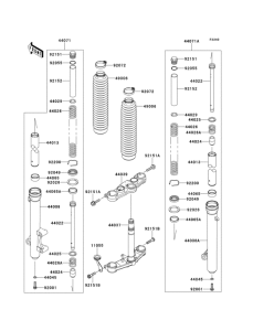  Передняя вилка