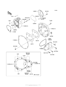 EJ800 Крышки двигателя правые