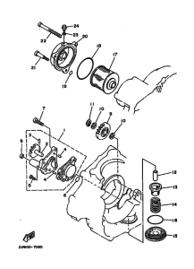 BW350 BW350U Маслонасос