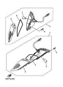 YP250 Проблесковый световой сигнал