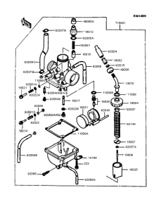 KMX80 Карбюратор