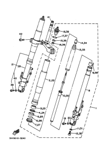 TZR250RS ﾌﾛﾝﾄﾌｵｰｸ 2