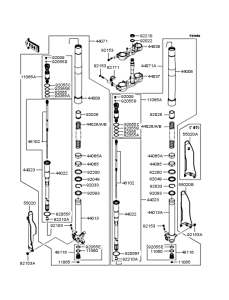  Передняя вилка