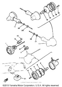 DT175H Поворотники