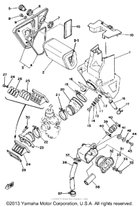 DT250F Впускная система