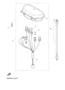 XC125FI Приборы