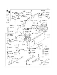 EJ650 Карбюратор
