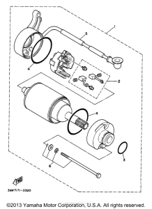 TW200L Стартер