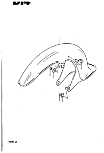 FR80 Переднее крыло
