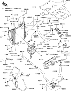 ZX1000 Radiator(1 / 2)