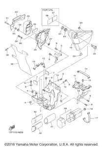 XVS950CUD Боковые обтекатели