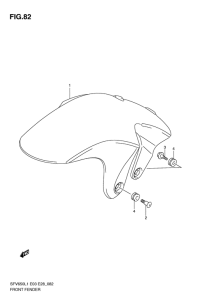 SFV650 Переднее крыло