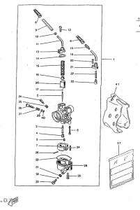 CW50 Карбюратор