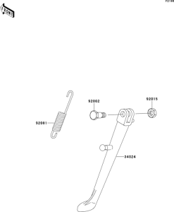 EL250 Подножка