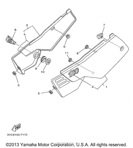 RT180K Боковые обтекатели