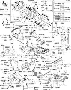 ZX1400 Chassis electrical equipment(1 / 2)