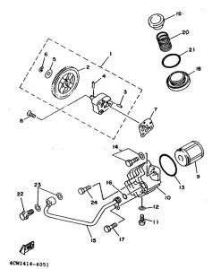 XC125 Масляный насос