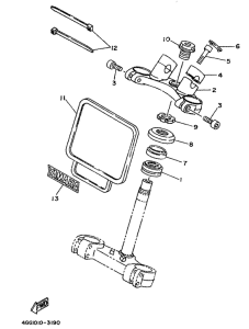 TY250Z Управление