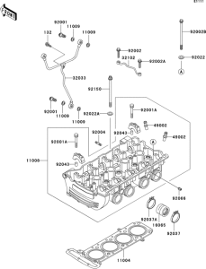 ZG1000 Головка цилиндров
