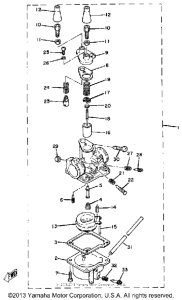 MJ50 Карбюратор