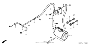 VTX1800R2 Evap canister (ac)