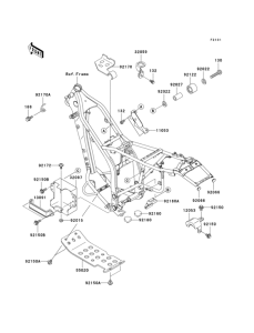 Рама ,крепежные детали