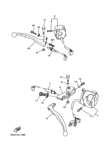 SRV250 ﾊﾝﾄﾞﾙｽｲﾂﾁ. ﾚﾊﾞｰ 2