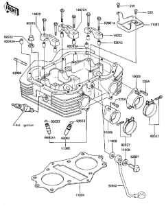 KZ440 Головка цилиндров