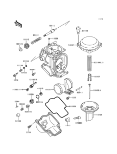 ZX600 Детали карбюратора