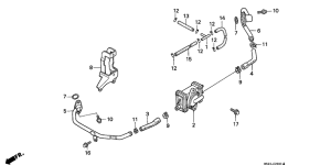 NTV650 Воздушный клапан всасывания