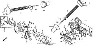 VT750C Carburetor component