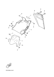 YQ50L Переднее крыло