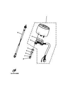 QA50 Спидометр в сборе