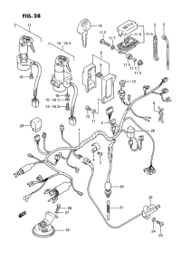 GSX1100 Жгут проводов