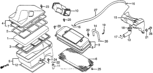 VF1100S Воздушный фильтр