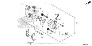 NSS300 Задний суппорт