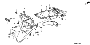 SFX50 Заднее крыло