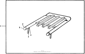 CB750 Luggage rack platform