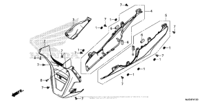 NC700J (DCT) Under Cowl