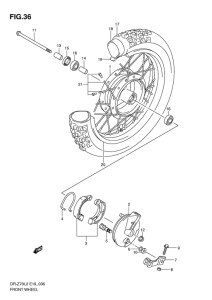 DR-Z70 Transom + tube