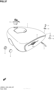 LS650 Fuel Tank (Ls650L4 E03)