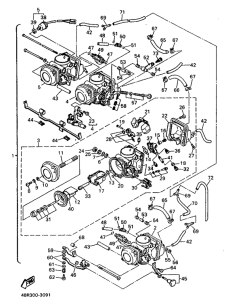 XJ600S Карбюратор