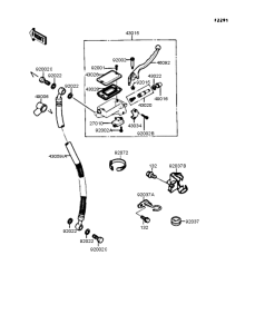 EX400 Главный тормозной цилиндр